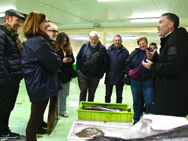 Visita Lonja de Burela