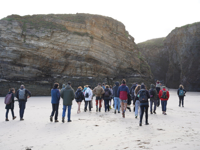 natureWatch A Mariña Lucense. Visita Monumento Natural playa de As Catedrais