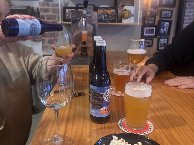 Cata de Cervexa artesá en Augas Santas (Foz)